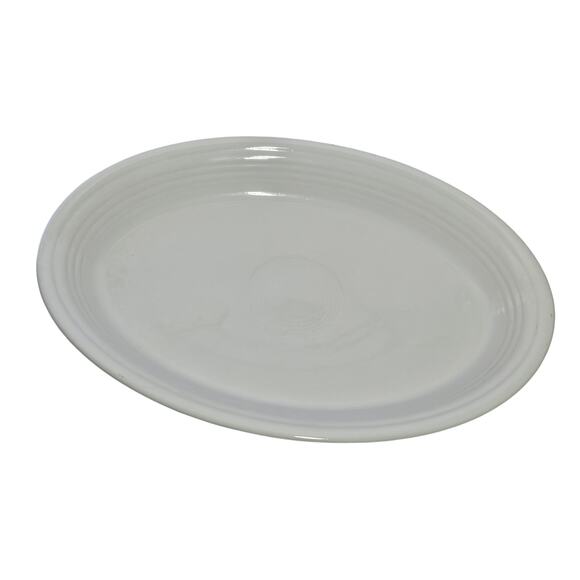 Fiesta Large Oval Platter 13" 5/8 White - Picture 1 of 4